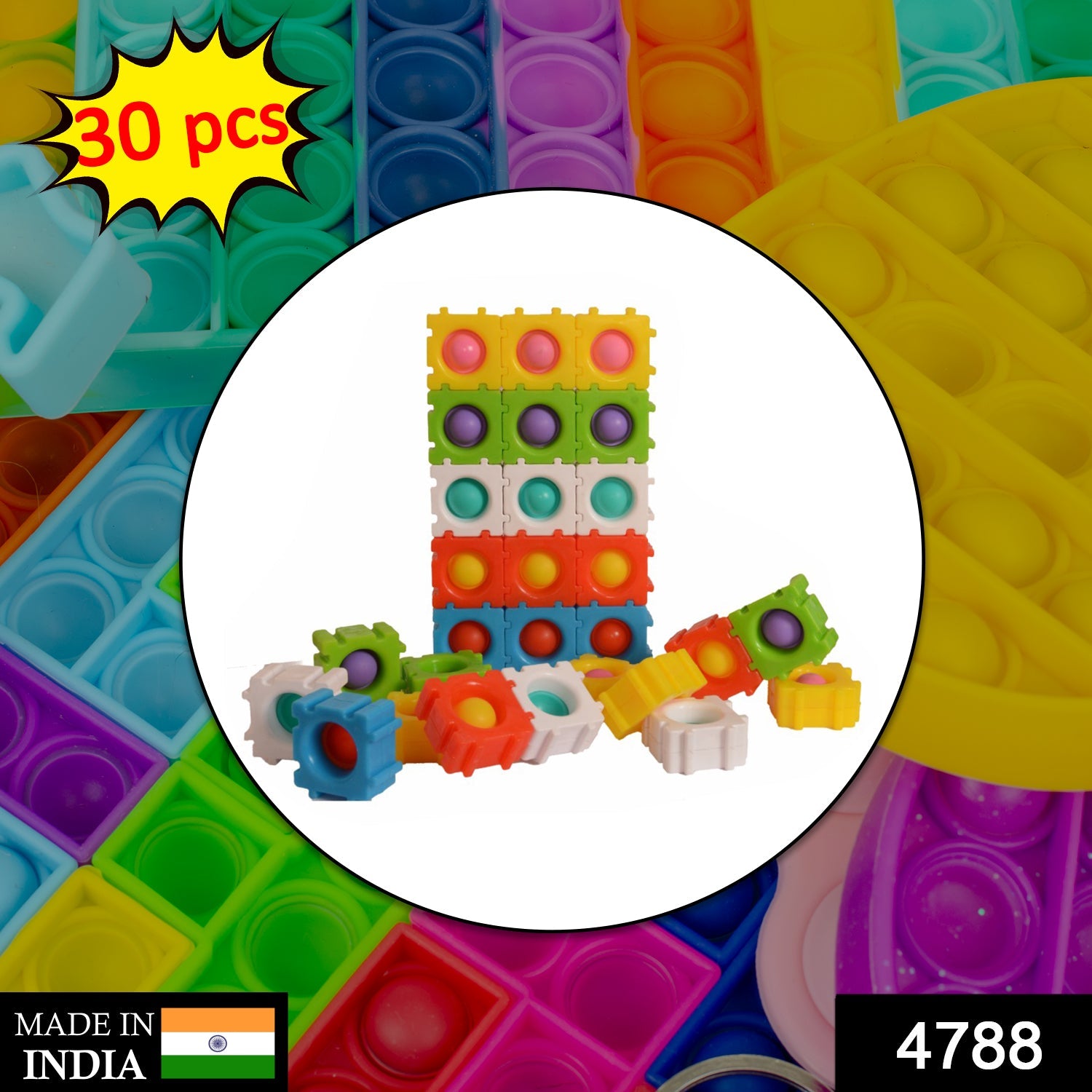 4788 Popit Puzzle Game 30Pc used by kids and children’s for playing and enjoying etc. 4788 Popit Puzzle Game 30Pc used by kids and children’s for playing and enjoying etc.
